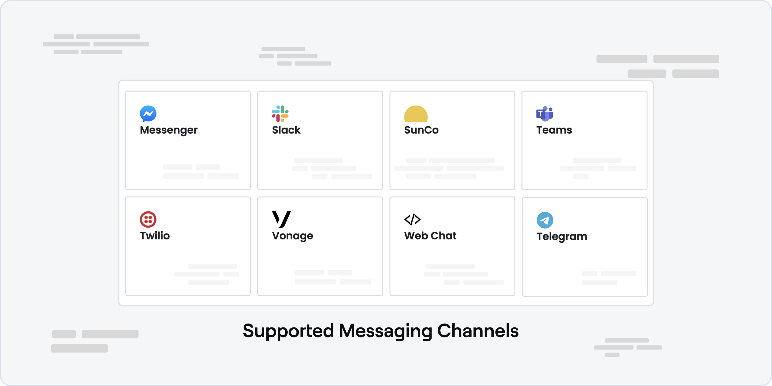 Messaging channels